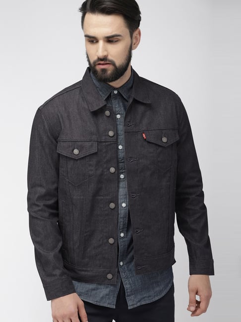 Engineered Garments Cotton Explorer Shirt Jacket, Black | Glasswing