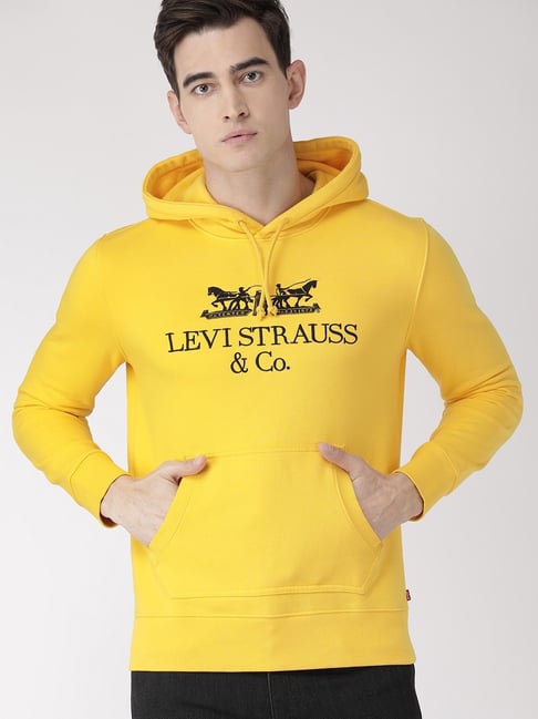 Mustard levis clearance hoodie