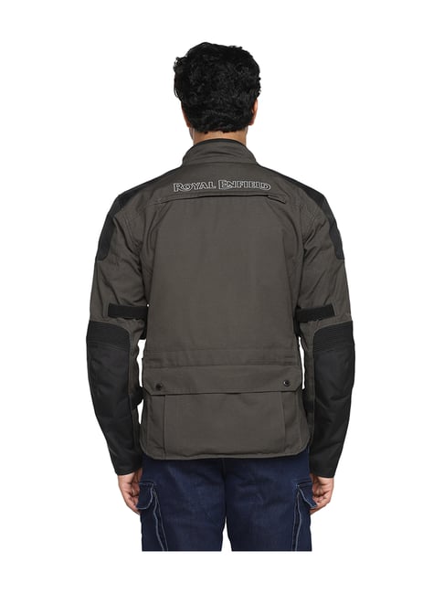 Royal Enfield Brown Regular Fit Jacket 
