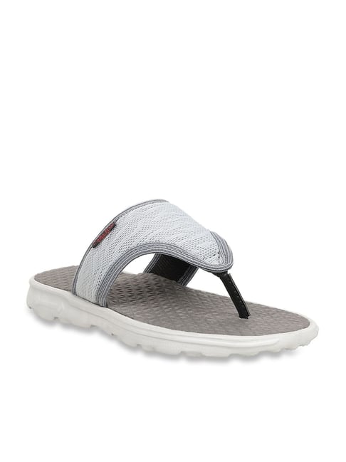 CL Sport by Carlton London Women's Grey Thong Sandals