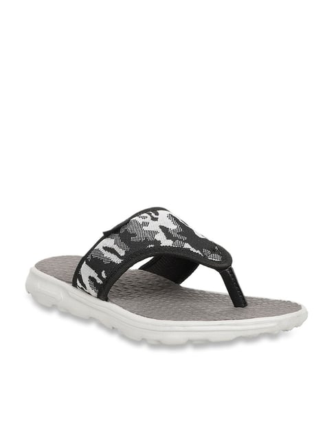 CL Sport by Carlton London Women's Grey Thong Sandals