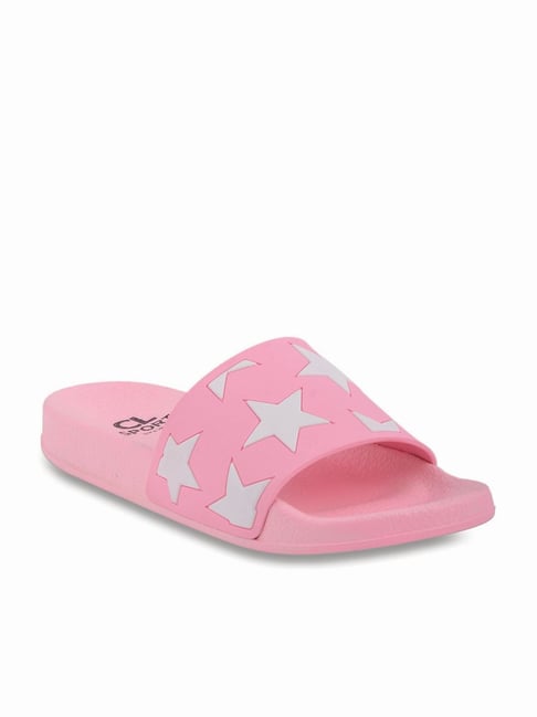 CL Sport by Carlton London Women's Pink Casual Sandals