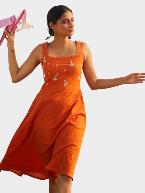 orange skater dresses Skater Dresses Material Girl
