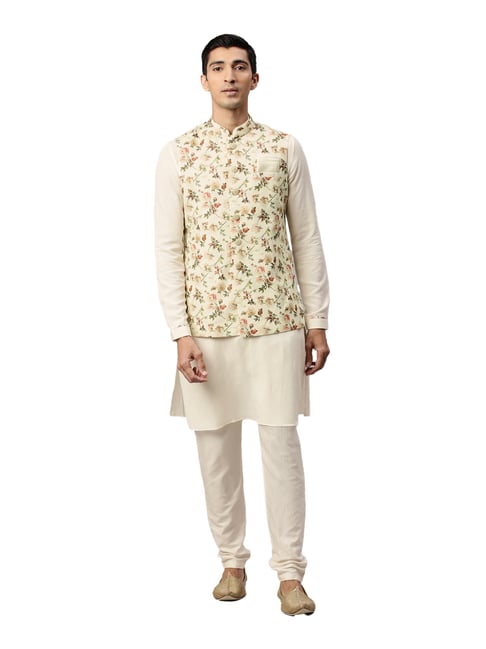 manyavar floral jacket