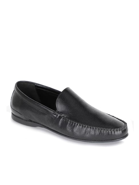 Red Tape Men's Black Casual Loafers