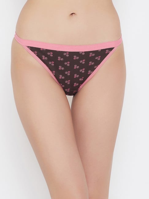 Buy Clovia Pink Thongs for Women Online @ Tata CLiQ