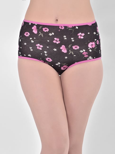 Buy Clovia Black Printed Hipster Panty for Women Online @ Tata CLiQ