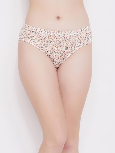 Clovia Multicolor Floral Print Hipster Panty Price in India
