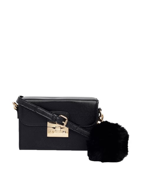 Buy Aldo Black Solid Medium Slings Handbag For Women At Best Price @ Tata  CLiQ