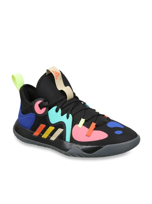 Buy Adidas Men's Harden Stepback Core Black Basketball Shoes for