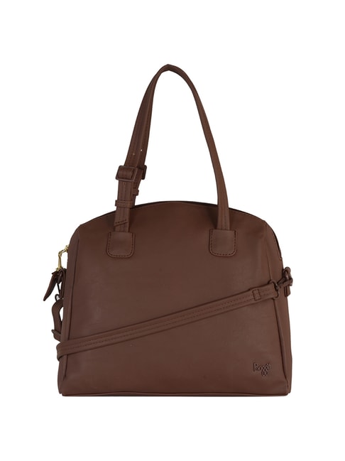 Baggit Brown Solid Medium Totes Handbag Price in India