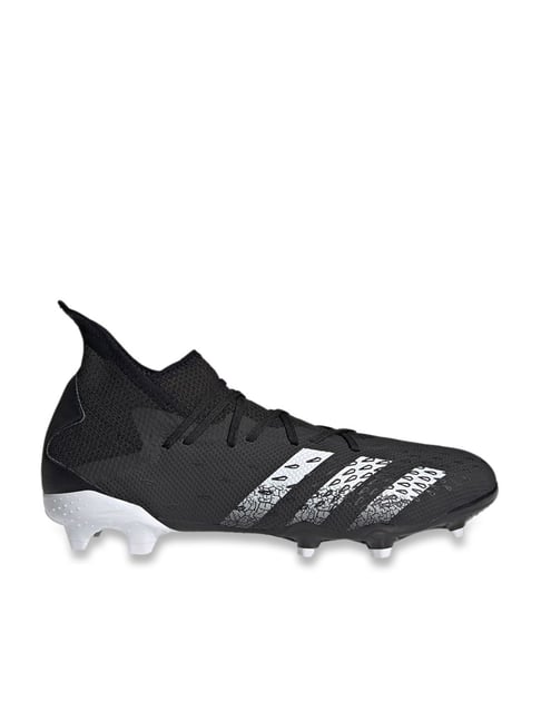 Adidas Men's PREDATOR .3 FG Core Black Football Shoes