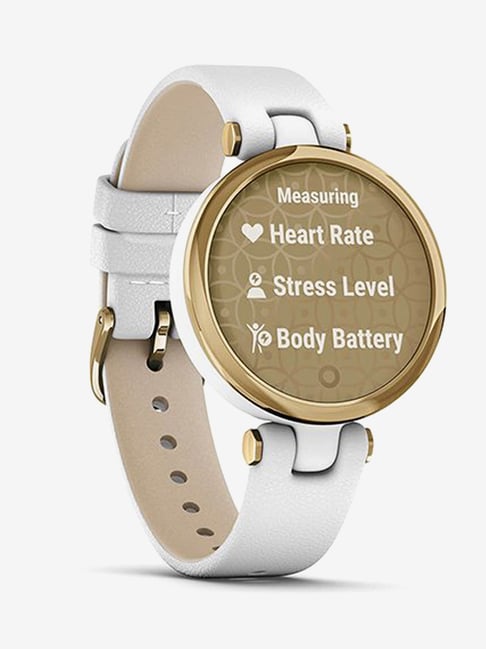Buy Garmin Lily Classic Edition Smartwatch (Light Gold/White