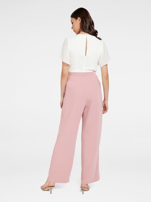 leonie frill sleeve jumpsuit