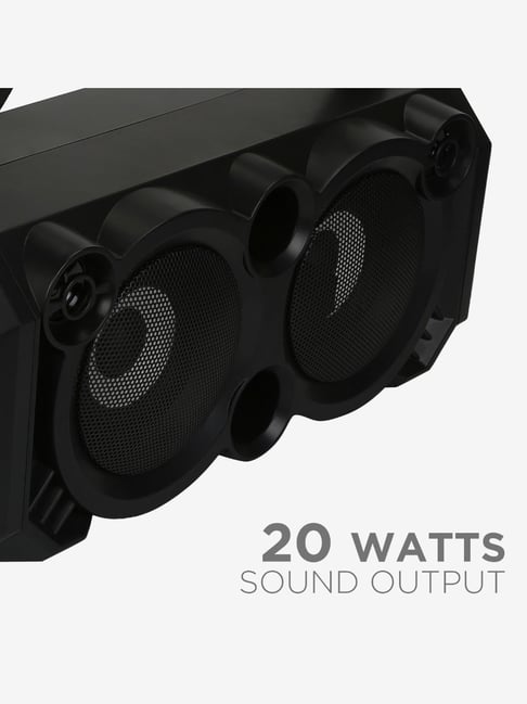 Buy boAt PartyPal 60 T 20W Bluetooth Party Speaker¿(Space Black