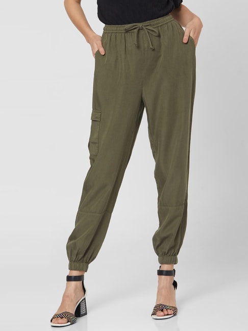Buy Olive Green Joggers Online In India At Best Price Offers