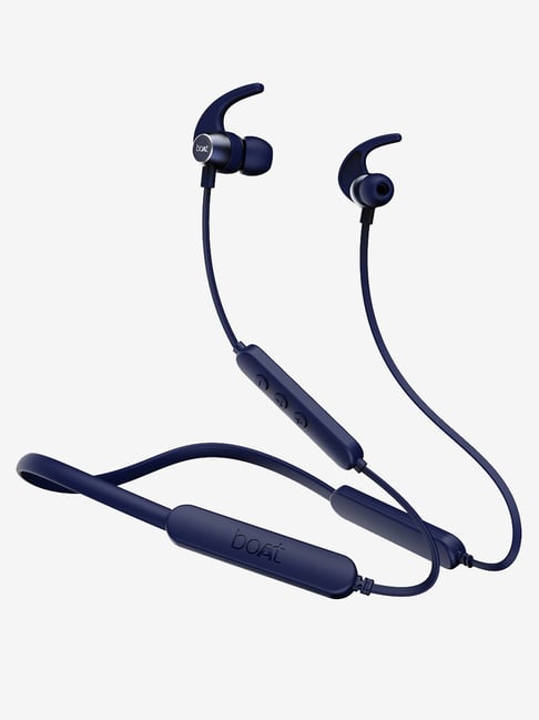 boAt Rockerz 255 Pro+ T Bluetooth in-Ear Earphone with Mic (Navy Blue)