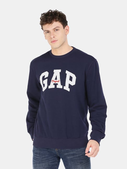 gap navy sweatshirt