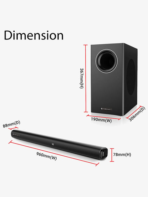 zebronics soundbar 6000