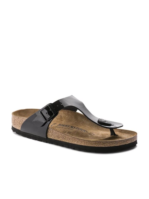 Birkenstock Arizona Birko-Flor Black Sandal - Ferraris Boutique