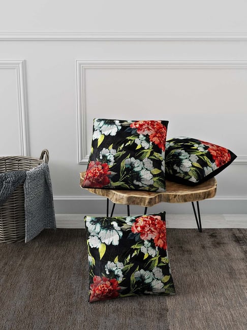 BIANCA Soft-Touch Digitally Printed Cushion Cover [Hidden Zipper On Side] -3pc 16 X16 set-image-27