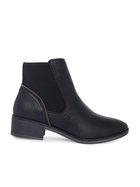 Call It Spring Women's Samie Black Chelsea Boots