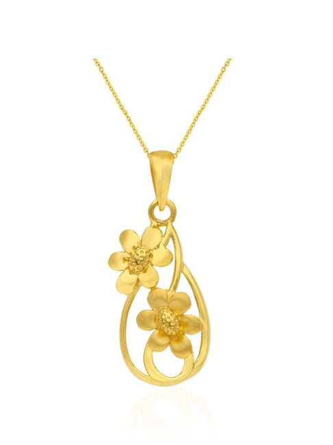 Diamonds 22k Gold Pendant without Chain 