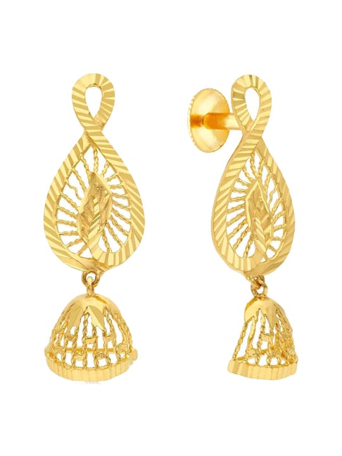 Buy Malabar Gold Earring MHAAAAABQWAD for Women Online | Malabar Gold &  Diamonds