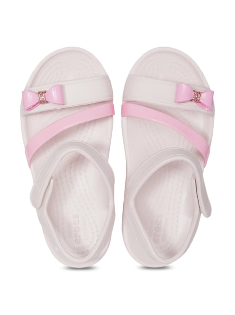 Sandals Crocs Lina Charm Flat Buy Crocs Kids Lina Barely Pink