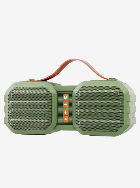 Zebronics Sound Feast 50 14W Portable Bluetooth Speaker (Green)