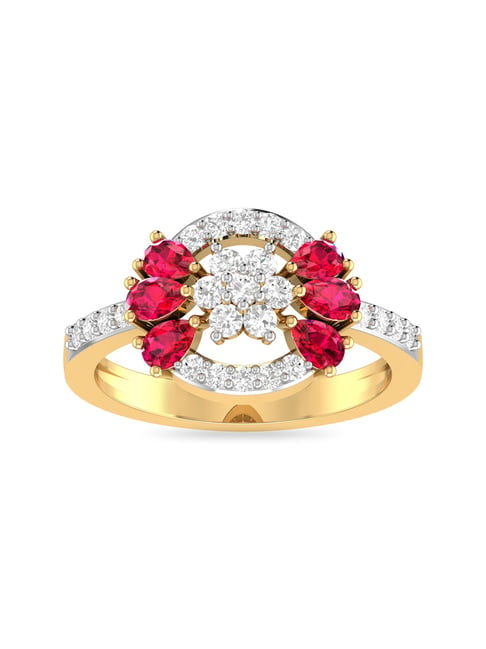 PC Jeweller Colmcilla 18k Gold Ring for Women-picture-46
