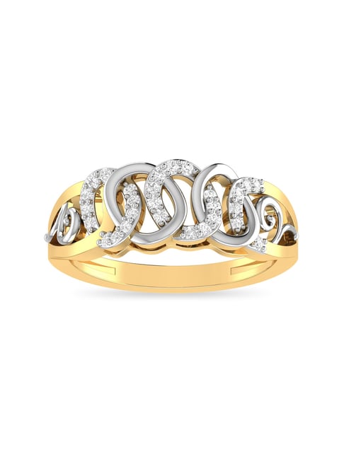 Original White Gold Ring with 0.5 Ct Diamond | KLENOTA