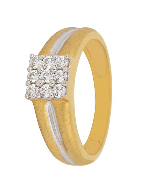 Gold ring designs sale by pc jewellers