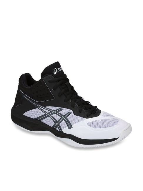 Asics Men s Netburner Ballistic FF Mt White Volleyball Shoes