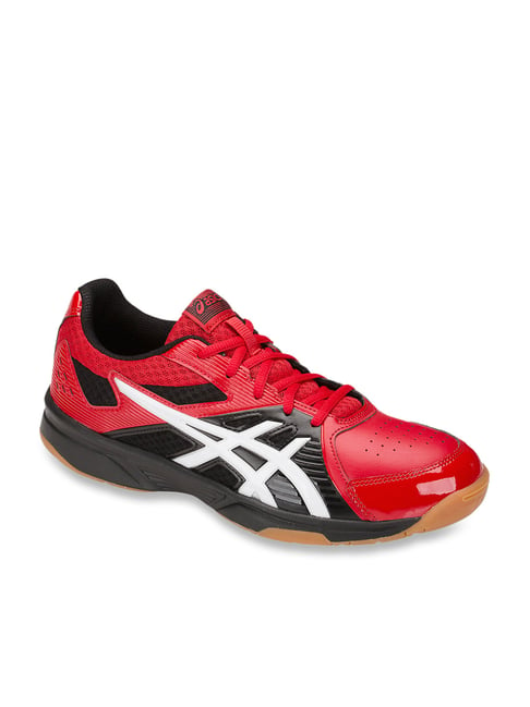 Asics Men s Court Break Classic Red Badminton Shoes