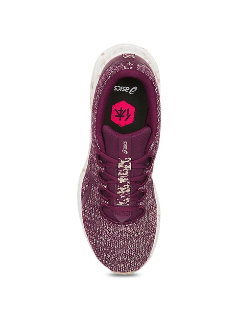 Buy Asics Women's HyperGEL-Yu Purple Walking Shoes for Women at