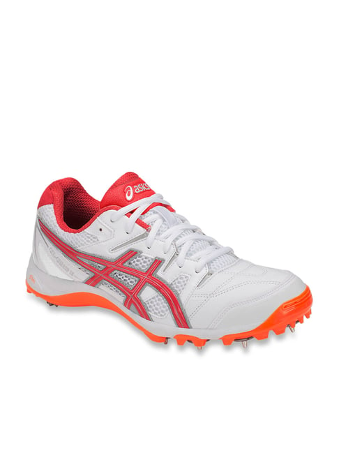 Asics Men s GEL Gully 5 White Cricket Shoes