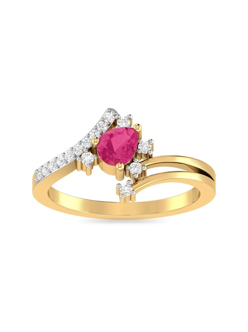 PC Jeweller Avianna 18k Gold Ring for Women-picture-44