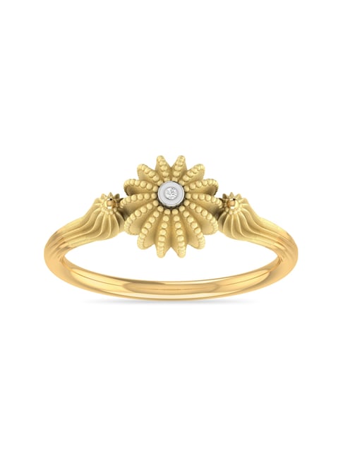 PC Jeweller Moon 18k Gold Ring for Women-picture-45