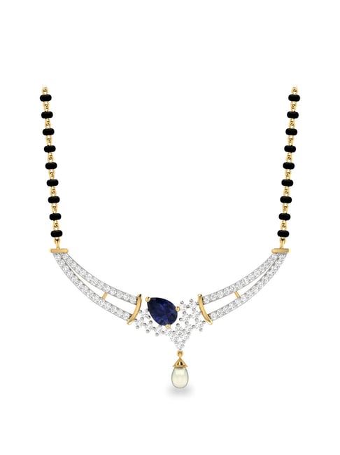 PC Jeweller Varja 18k Gold Mangalsutra Pendant-picture-20