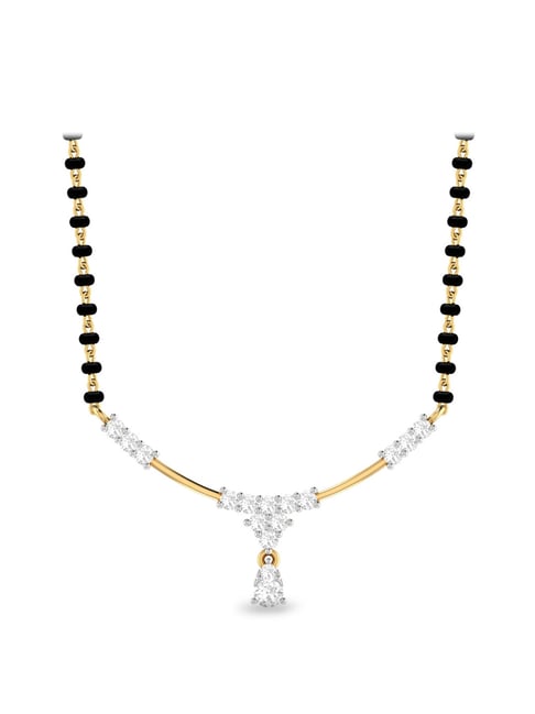 PC Jeweller Loritz 18k Gold Mangalsutra Pendant