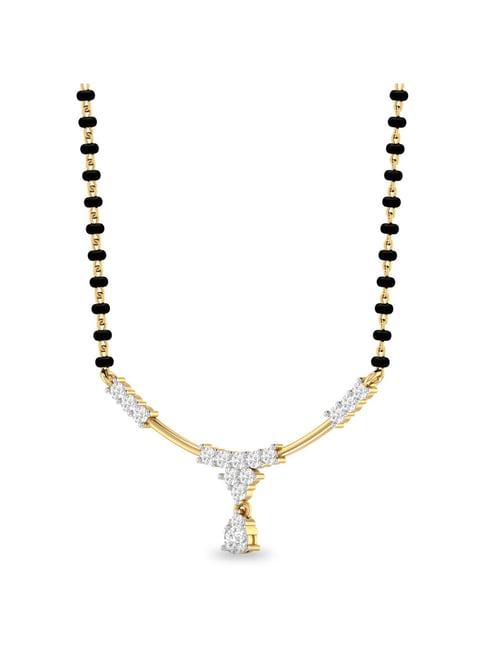 PC Jeweller Loritz 18k Gold Mangalsutra Pendant