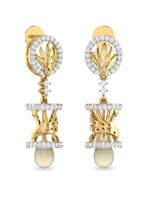 Buy Drop Earrings Online | Latest Designs at Best Price | PC Jeweller