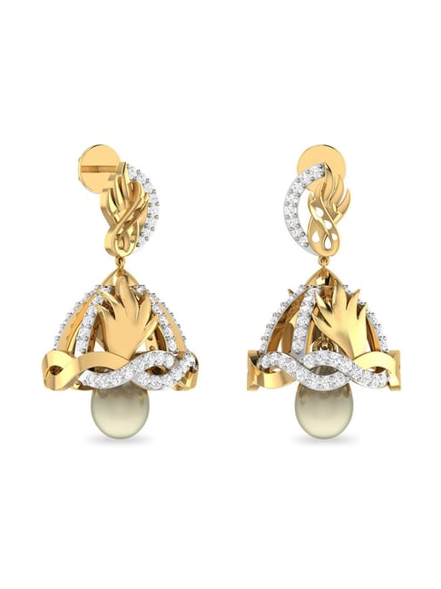 Solid 18k Gold Ball Earrings for Women Real Gold, Algeria | Ubuy