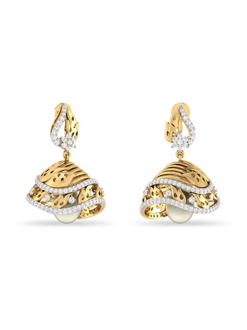 Buy Yvette Earrings for Kids Online in India | Buy Gold Earrings for Kids