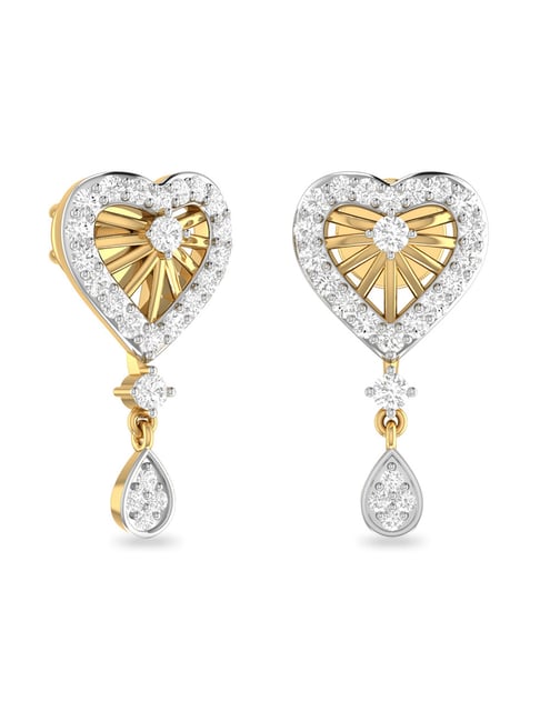 PC Jeweller Adamnan 18k Gold Earrings for Women
