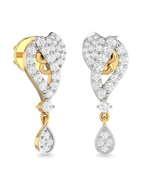 PC Jeweller Aderrig 18k Gold Earrings for Women