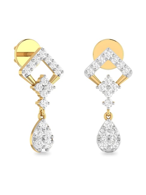 PC Jeweller Adhamh 18k Gold Earrings for Women