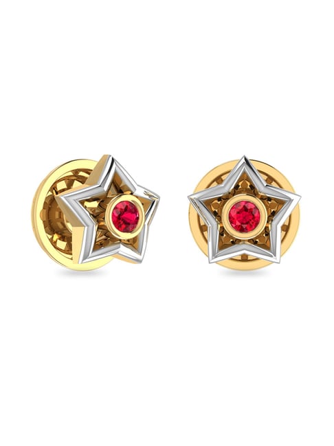 PC Jeweller Dorran 18k Gold Earrings for Women-picture-45