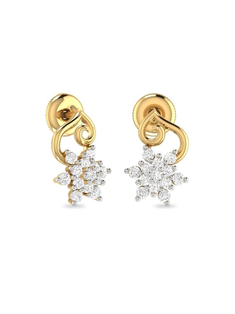 Golden PC Jeweller The Swara Women Gold Earrings at Rs 241312/pair in New  Delhi